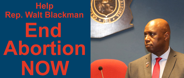 Help Rep. Walt Blackman to End Abortion Now Petition